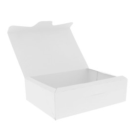 Paper Bakery Box White 18,2x13,6x5,2cm 500g (250 Units)