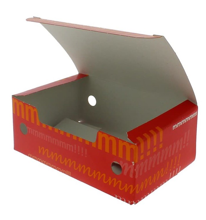 Paper Take-Out Box Small size 1,15x0,72x0,43cm (50 Units) 