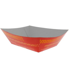 Paper Food Boat Tray 525ml 12,1x8,1x5,5cm (25 Units) 