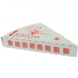 Corrugated Pizza Slice Box Takeaway (25 Units)