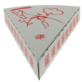 Corrugated Pizza Slice Box Takeaway (25 Units)