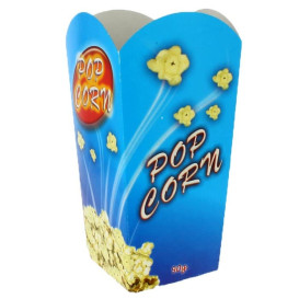 Paper Popcorn Box Medium Size 90gr 7,8x10,5x18cm (350 Units)