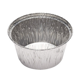 Foil Pan Pastry Round Shape 110ml (2000 Uds)