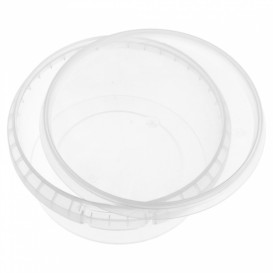 Plastic Deli Container with Plastic Lid PP Tamper-Evident 365ml Ø9,5 (456  Units)