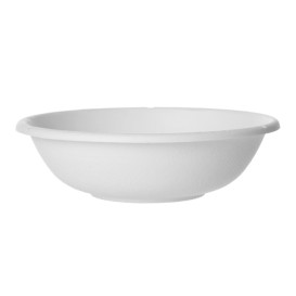 Sugarcane Bowl Bagasse White 470ml (50 Units) 