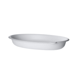 Sugarcane Tray Ecologic Oval White 940ml (50 Units)