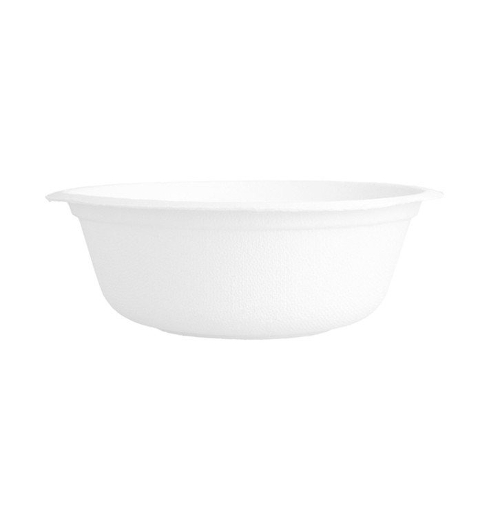 Sugarcane Bowl White 500ml (600 Units)