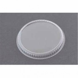 Plastic Lid for Plastic Tasting Cup PS Clear 8,3cm (20 Units)