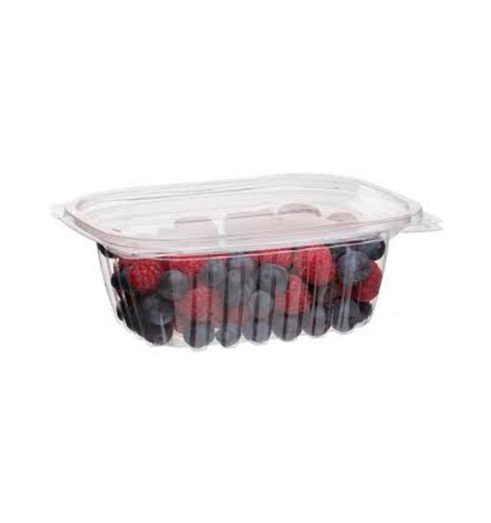 Cornstarch Deli Container with Lid PLA Compostable 355ml (100 Units) Cornstarch Deli Container with Lid PLA Compostable 355ml (100 Units)