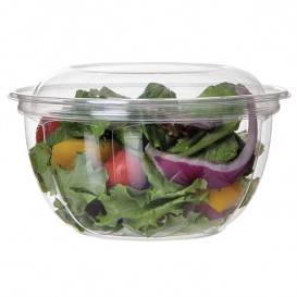 Salad Bowl with Lid PLA 530ml (150 Units)