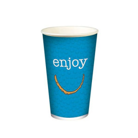 Paper Cup Enjoy 12 Oz/360ml Ø9,0cm (34 Units)