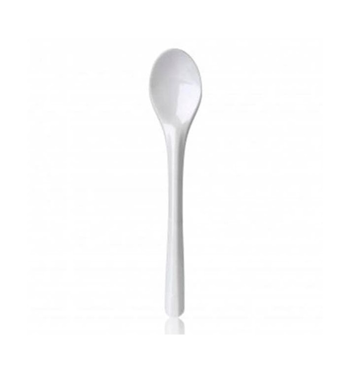 Plastic Teaspoon PS White 11,5cm 