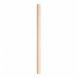 Paper Straw Straight Kraft "Ice drink" Ø0,8cm 14cm (6000 Units)