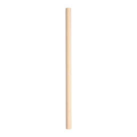 Paper Straw Straight Kraft "Ice Drink" Ø1cm (50 Units) 21cm (50 Units) 