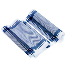 Dishcloth Roll "Roll Drap" Vintage Blue 40x64cm P40cm (200 Units)