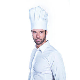 Hat Chef Cotton White (25 Units)