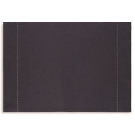 Cotton Placemat "Day Drap" Dark Blue 32x45cm (12 Units) 