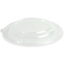 Plastic Lid PP Bowl Clear Ø21cm (75 Units) 