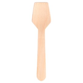 Wooden Ice Cream Spoon 9,5cm (100 Units) 