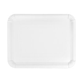 Paper Tray Rectangular shape White 22x28 cm (600 Units)