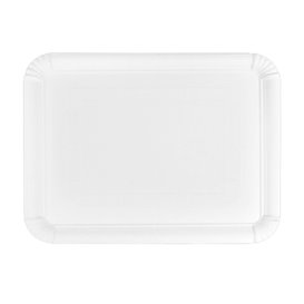 Paper Tray Rectangular shape White 25x34 cm (100 Units) 