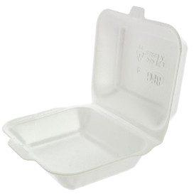 Foam Baguette Container White 1,85x1,5x0,70cm (125 Units)