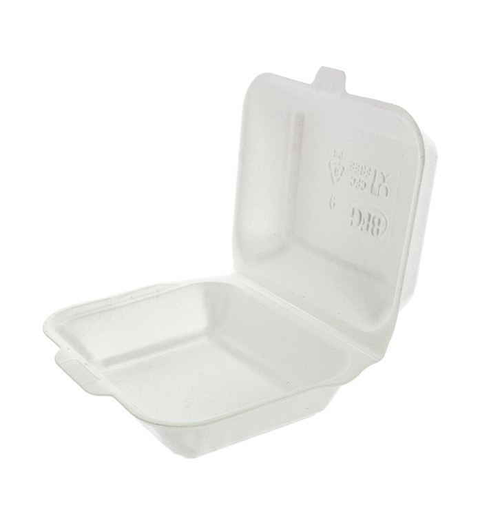 Foam Baguette Container White 1,85x1,5x0,70cm (125 Units) Foam Baguette Container White 1,85x1,5x0,70cm (125 Units)