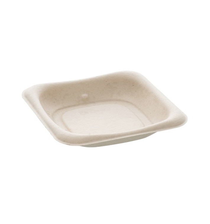 Sugarcane Food Container 14x14cm (50 Units) Sugarcane Food Container 14x14cm (50 Units)