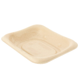 Sugarcane Baguette Container 14x11cm (50 Units) 