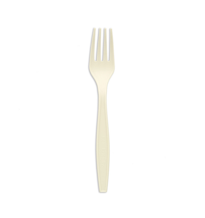 Cornstarch Fork White 17,5cm (50 Units) Cornstarch Fork White 17,5cm (50 Units)