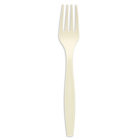 Cornstarch Fork White 17,5cm (1500 Uds)