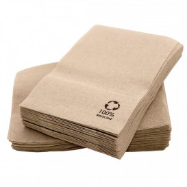 Paper Napkins Eco "Recycled" 17x17cm (200 Units) 