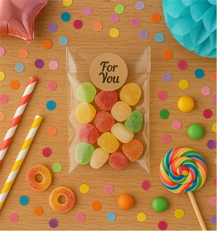 Plastic Bag Cellophane PP 5x7cm G130 (100 Units)