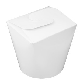 Paper Take-out Container White 800ml (450 Units)