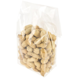 Plastic Bag Square Bottom 8x24+5cm G-160 (100 Units)  