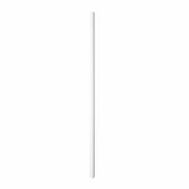 Paper Straw Straight White Wrapped Ø0,6cm 19,7cm (3000 Units)