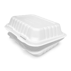 Plastic Container Heat Sealable Translucent 1015ml 19,2x13,7x5,5cm (900 Units)