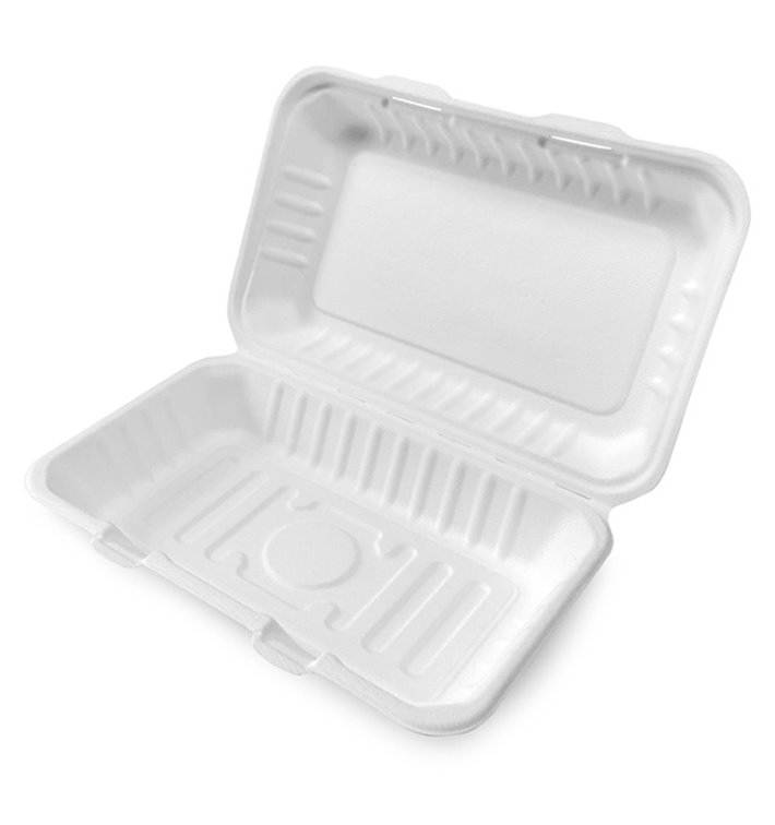 Plastic Container Heat Sealable Translucent 1200ml 19,2x13,7x7,0cm (840 Units)