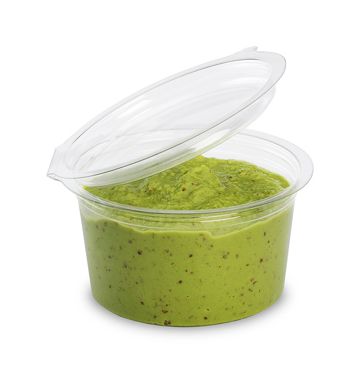 Plastic Container APET Round shape Transparente 80ml Ø7cm (50 Units) Plastic Container APET Round shape Transparente 80ml Ø7cm (50 Units)