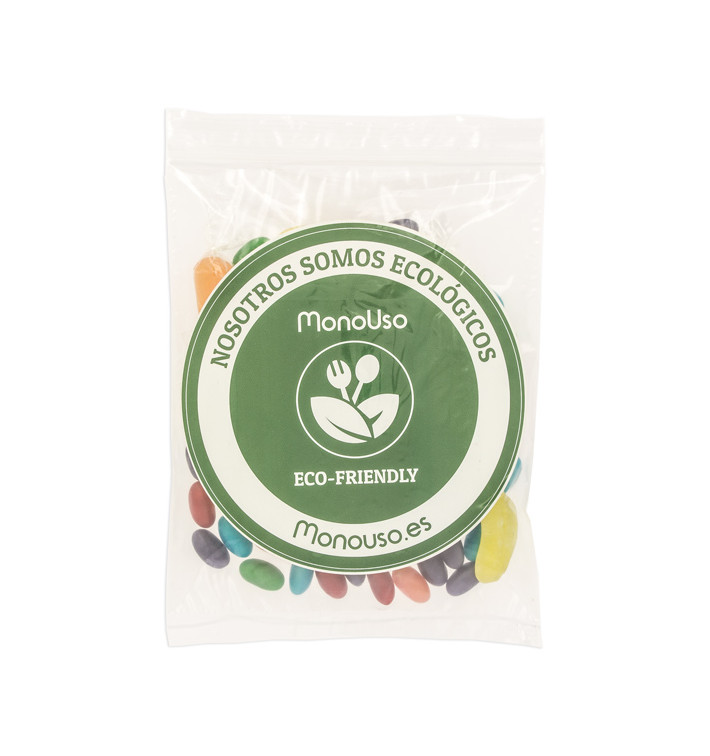 Plastic Bag Autoseal with Pocket 16x22+20cm G-200 (1000 Units) Plastic Bag Autoseal with Pocket 16x22+20cm G-200 (1000 Units)