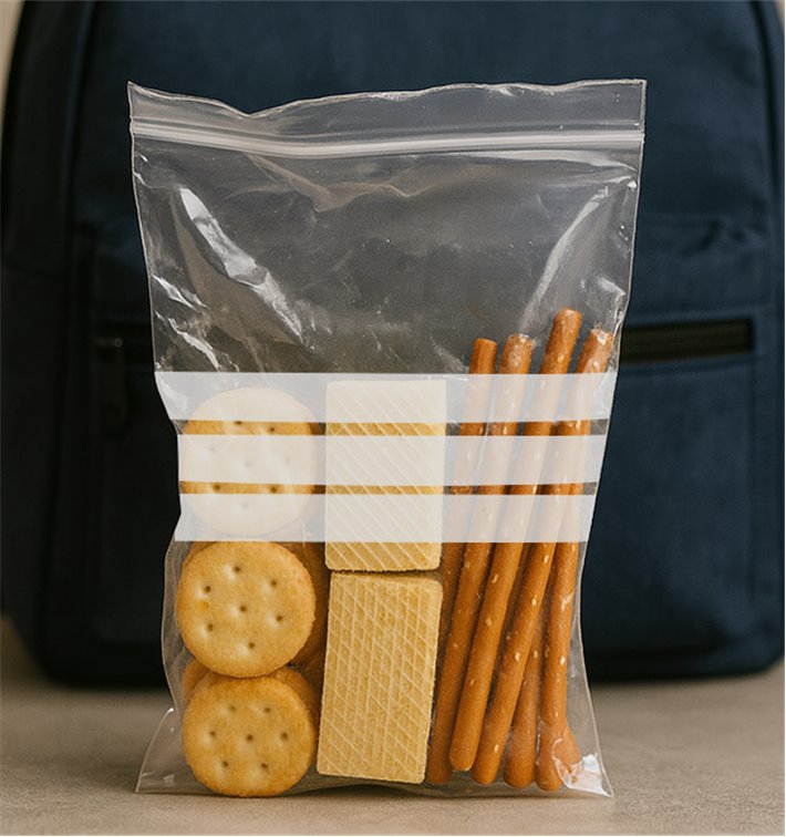 Plastic Zip Bag Autoseal Write-On Block 16x22cm G-160 (1000 Units) Plastic Zip Bag Autoseal Write-On Block 16x22cm G-160 (1000 Units)