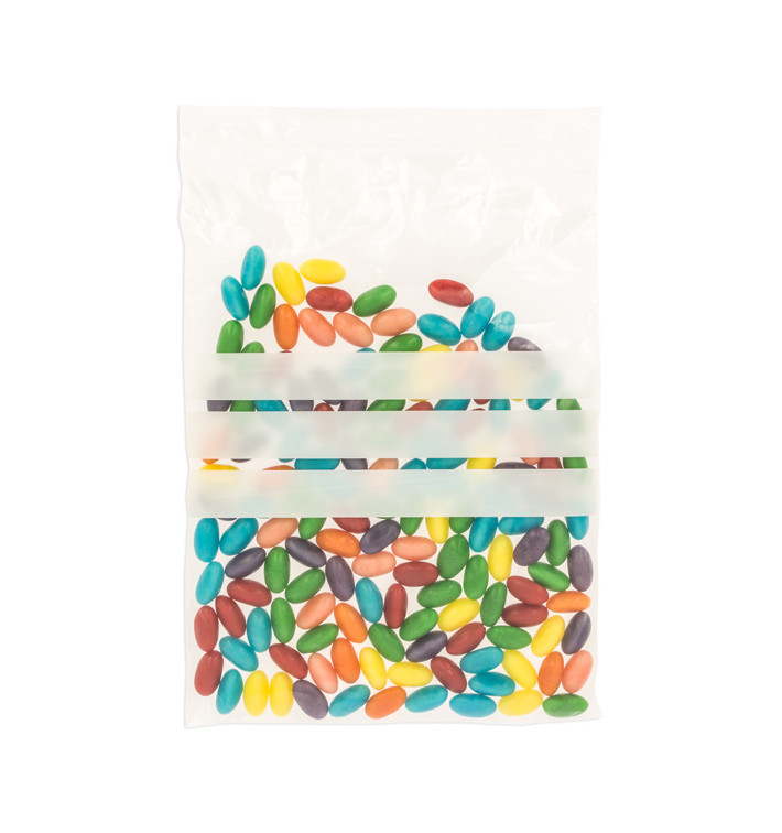 Plastic Zip Bag Autoseal Write-On Block 20x30cm G-160 (100 Units) Plastic Zip Bag Autoseal Write-On Block 20x30cm G-160 (100 Units)