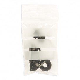 Plastic Zip Bag Seal top Write-On Block 4x6cm G-200 (100 Units)