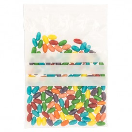 Plastic Zip Bag Seal top Write-On Block 18x25cm G-200 (100 Units) 