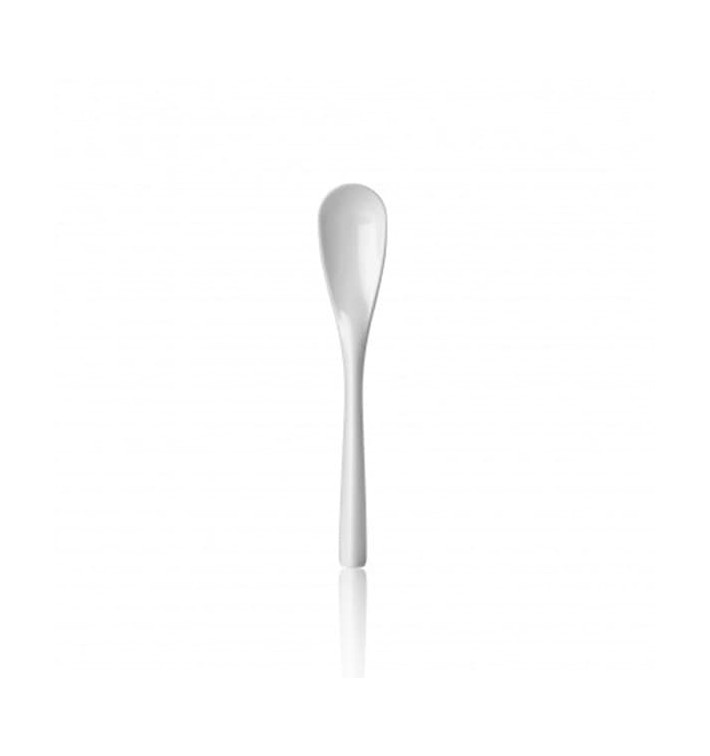Plastic Teaspoon PS "Mokkaspoon" White 10cm Plastic Teaspoon PS "Mokkaspoon" White 10cm