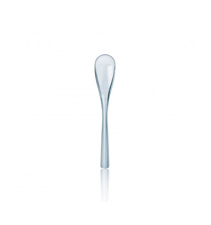 Plastic Teaspoon PS "Mokkaspoon" Clear 10cm Plastic Teaspoon PS "Mokkaspoon" Clear 10cm