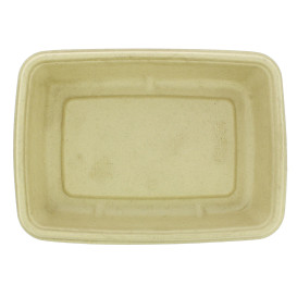 Sugarcane Container PLA 950ml 23x16,5x5cm (75 Units)  