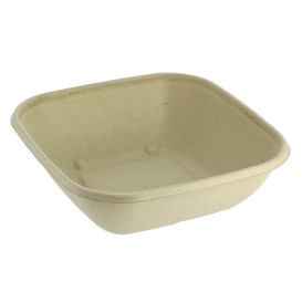 Sugarcane Bowl PLA 500ml 17x17x5cm (75 Units) 