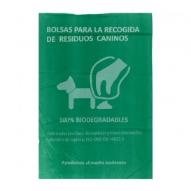 Plastic bag for dog droppings 100% bio 18x26cm (5000 units)
