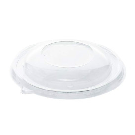 Plastic Lid RPET Crystal for Bowl Ø17cm (300 Units) 